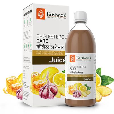 Krishna's Herbal & Ayurveda Cholesterol Care Juice 500 ml - Ayurvedic Juices