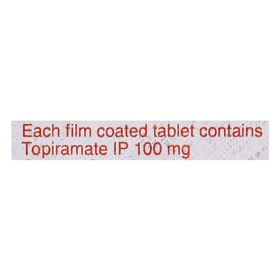 Topaz 100mg Tablet 15'S - Epilepsy/Convulsion-Ant
