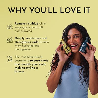 Fix My Curls Cleansing Shampoo & Hair Conditioner for Nourishing & Moisturizing 2's - Hair Sets & Kits