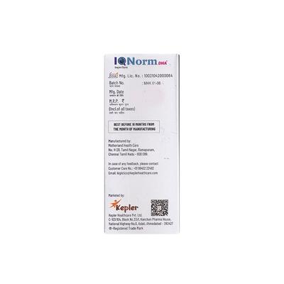 IQNORM DHA DELICIOUS MANGO FLAVOUR Suspension 200ml - Supplements-Vam