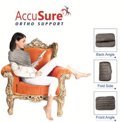 AccuSure Fabric Heating Pad - Grey (XL) 1's - Heating Belt