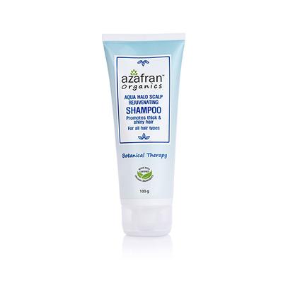 Azafran Organics Aqua Halo Scalp Rejuv Shampoo 100 gm - Straight Hair