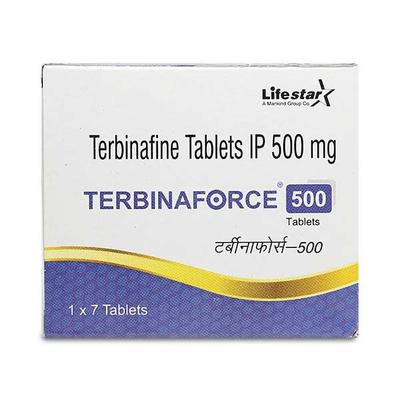Terbinaforce 500mg Tablet 7'S - Fungal Infections-Anf