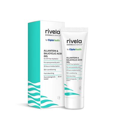 RIVELA ALLANTOIN & SALICYLIC ACID Gel 50ml - Dry Skin-Emo