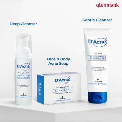 D Acne Foaming Face Wash Foam 60ml - Face Wash & Cleansers