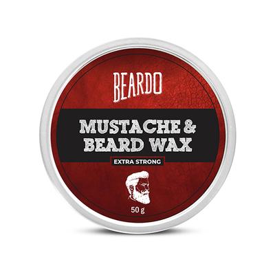 Beardo Mustache & Beard Wax - Extra Strong 50 gm - Beard Wax
