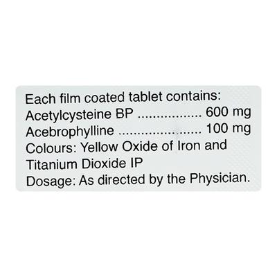 MUCINAC AB Tablet 15's - Asthma/COPD-Ast