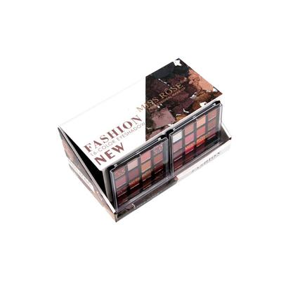 Miss Rose 16 Highly Pigmented Multi - Color Glitter & Matte Eyeshadow Palette 7001 - 007Z02 20 gm - Face Palettes