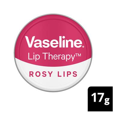 Vaseline Lip therapy Tins, Rosy Lips 17gm - Lip Scrubs