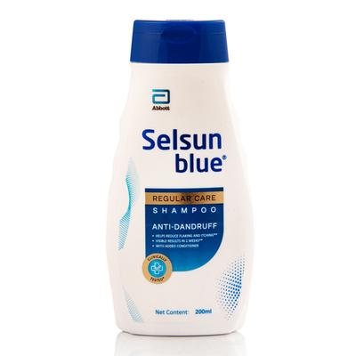 SELSUN BLUE Regular Care Anti Dandruff Shampoo 200ml - Dandruff-Oth
