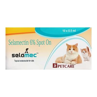 SELAMEC 6% (VET) SPOT ON Liquid 10x0.5ml - Veterinary-Pharma