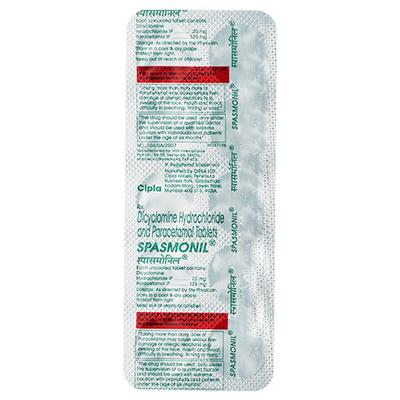 Spasmonil Tablet 10'S - Muscle Spasm-Ant
