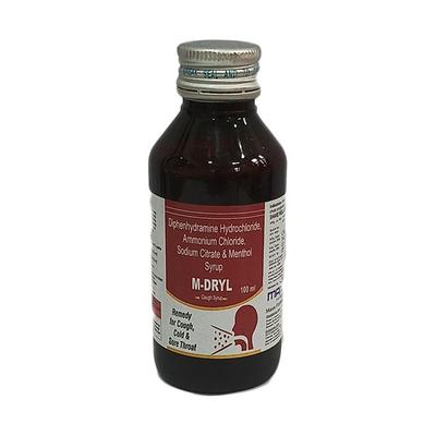 M DRYL Syrup 100ml - Cough And Cold-Cou