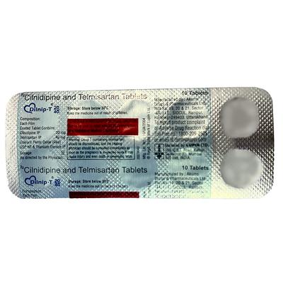 DILNIP T 20/40 Tablet 10's - Hypertension-Ana