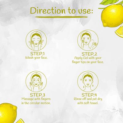 Nutriment Lemon Gel All Skin Type 250 gm - Face Gels