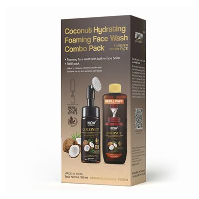 WOW Skin Science Coconut Foaming Face Wash Combo Pack 1's - Face Washes