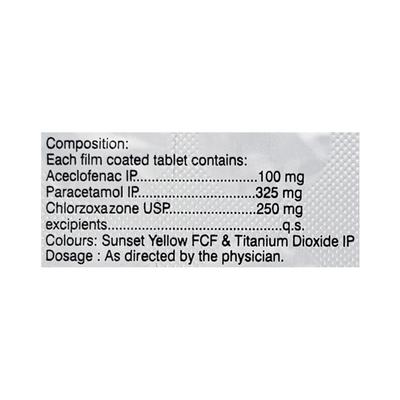 Acemiz MR Tablet 10'S - Muscle Spasm-Mus