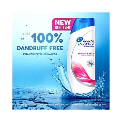 Head & Shoulders Smooth And Silky Anti Dandruff Shampoo For Women & Men 72 ml - Shampoos