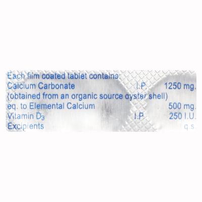 Calcitas D Tablet 15'S - Supplements-Cal