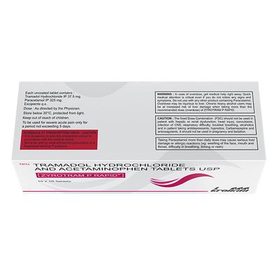 Zyrotram P Rapid Tablet 10'S - Pain relief-Ana