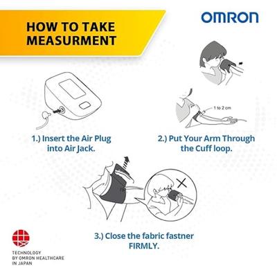 Omron Automatic Blood Pressure Monitor Upper Arm Type (HEM-7121J-IN) - Blood Pressure Monitor Device