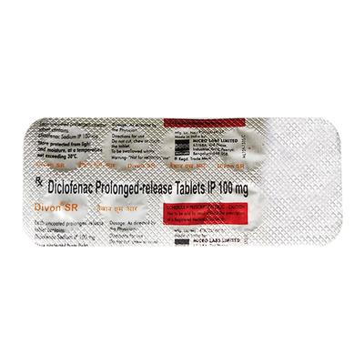 DIVON SR TABLET 10'S - Pain relief-Nsa