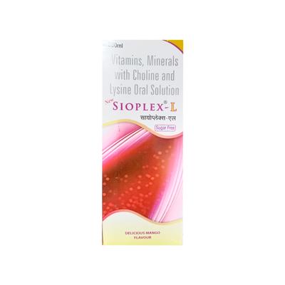 NEW Sioplex L Sugar Free Delicious Mango Flavour Oral Solution 200ml - Supplements-Vam