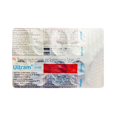 Ultram Tablet 10'S - Pain relief-Ana