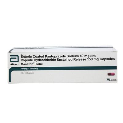 Ganaton Total Capsule 10'S - Ulcer/Reflux/Flatulence-Aaa