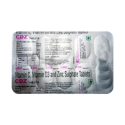CDZ Tablet 10's - Supplements-Vam