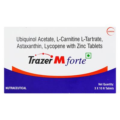 TRAZER M FORTE Tablet 10's - Supplements-Sup