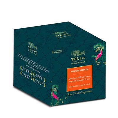 TGL Co. Green Tea Bag - Mogo Mogo 16's - Green/Herbal Teas