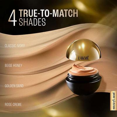 Lakme Xtraordin Airy Mattreal Mousse Beighoney 12 gm - Foundation
