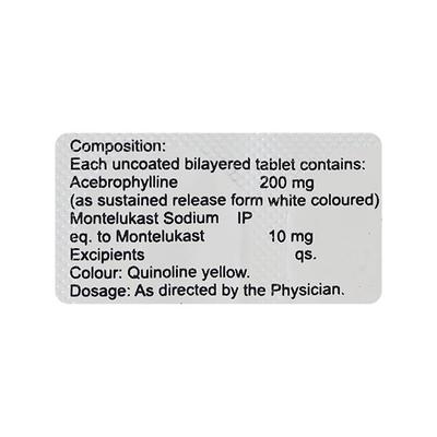 Lasma AB Tablet 10'S - Asthma/COPD-Ast
