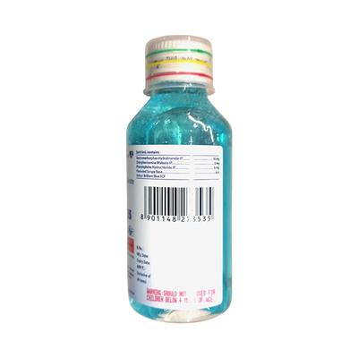 ZEDEX PLUS SUGAR FREE MIX FRUIT FLAVOUR COLD RELIEF Syrup 100ml - Cough And Cold-Cou