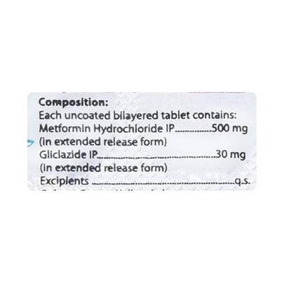 GLIZID M XR 30 Tablet 10's - Diabetes-Ant