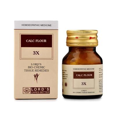 Lord's Bio-Chemic Calc Flour 3X Tablet 25 gm - Bio-Chemic