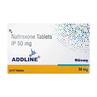 ADDLINE 50mg Tablet 15's - Alcohol Addiction