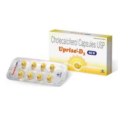 UPRISE D3 60k Capsule 8's - Supplements-Vit