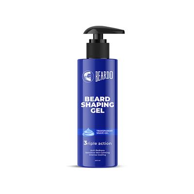 Beardo Beard Shaping Transparent Shave Gel 200ml - Shaving Gels