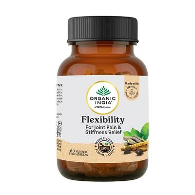 Organic India Flexibility Joint Pain Relief Veg Capsule 60's - Speciality Medicines