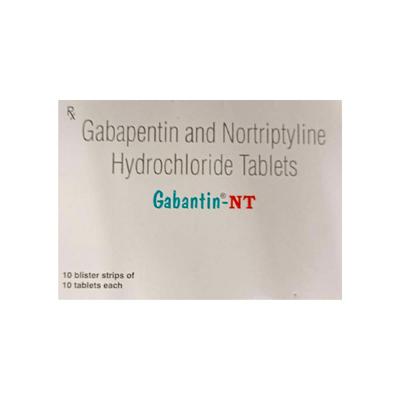 Gabantin NT 400mg Tablet 10'S - Neuropathic Pain-Dru