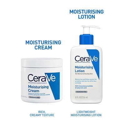 CeraVe Moisturising Cream For Dry To Very Dry Skin 454 gm - Lotions & Creams