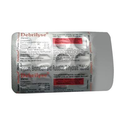 DEBRILYSE Tablet 15's - Pain relief-Ant