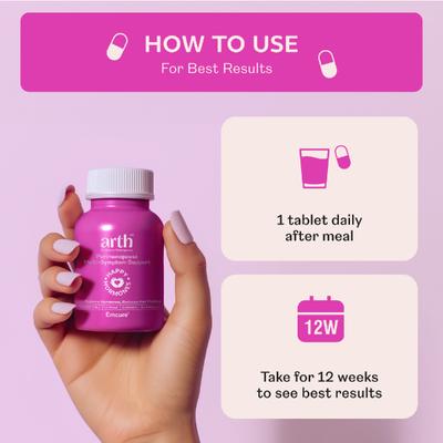 Arth Perimenopause Multi-Symptom Support Veg Capsules 30's - Nutritional Supplements