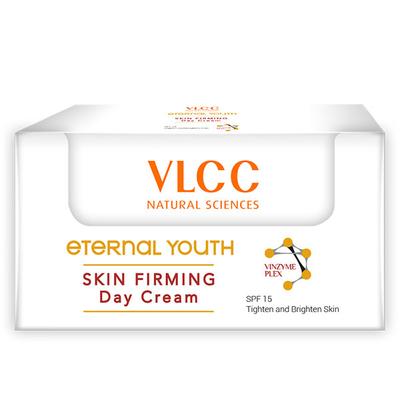 VLCC Eternal Youth Skin Firming Day Cream SPF 15 Tighten & Brighten Skin 50gm - Day Cream