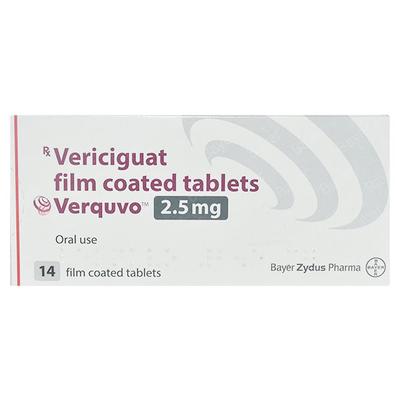 VERQUVO 2.5 Tablet 14's - Heart Failure-Car