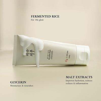 O3+ Mijoo Korea Rice Water Bright Foaming Cleanser for Korean Glass Skin 100g - Face Wash & Cleansers