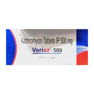 VERIAZ 500mg Tablet 5's - Bacterial Infections-Mac
