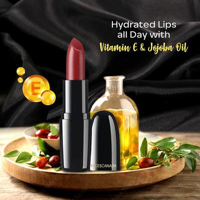 Facescanada Weightless Creme Finish Lipstick Wine Drop 20 4 gm - Lipsticks